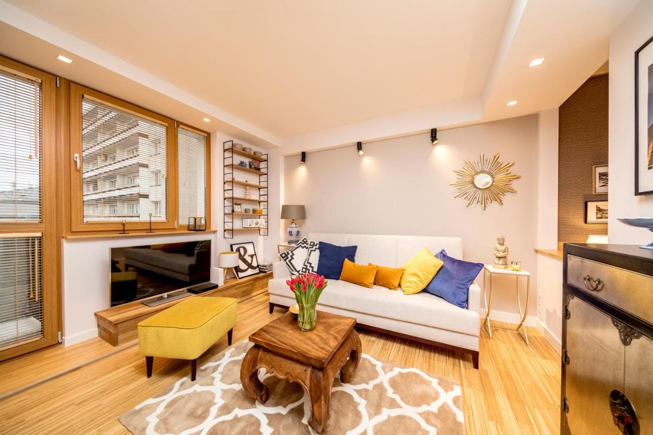 Golden Apartment With Air Condition By Your Freedom Warszawa Exteriör bild