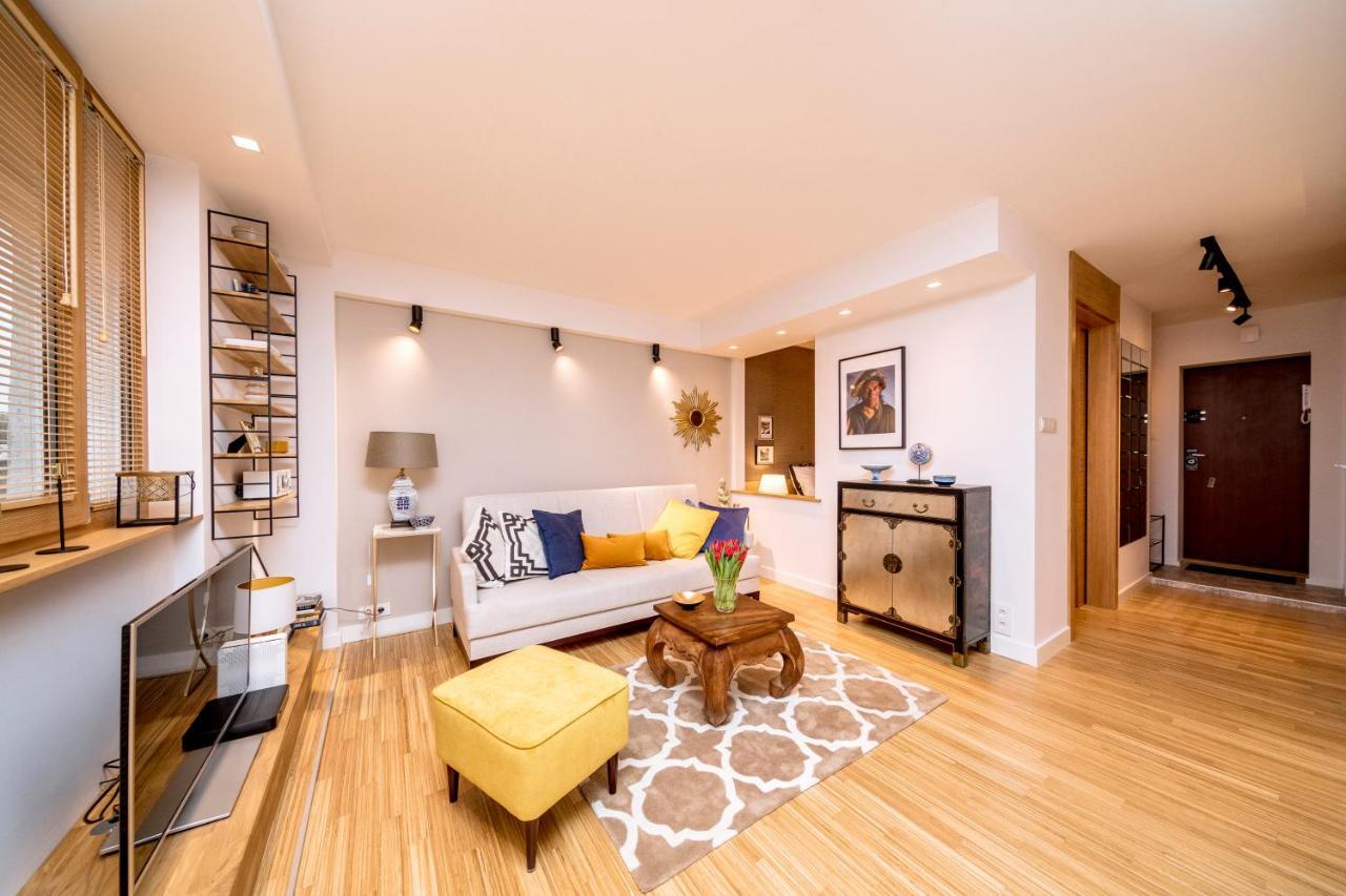 Golden Apartment With Air Condition By Your Freedom Warszawa Exteriör bild